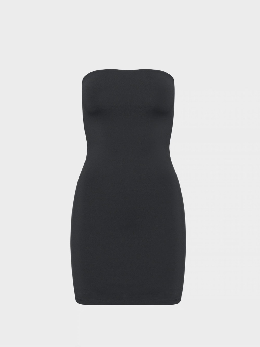 Aritzia Black Strapless Contour Mini Tube Dress